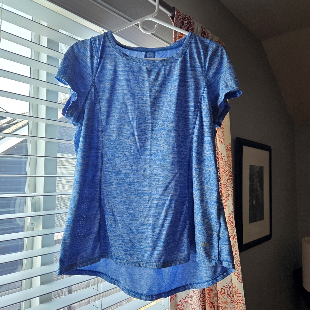 Avia Women's Heathered Blue Blouse
